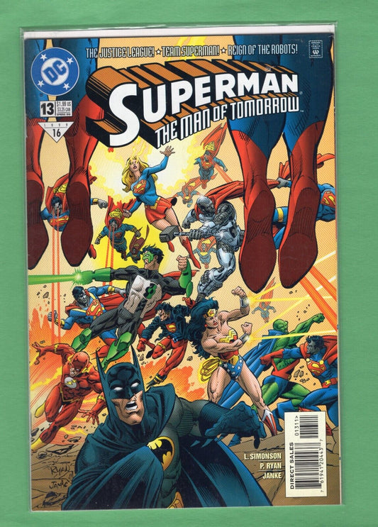 Superman: The Man of Tomorrow #13 1999 DC Comics