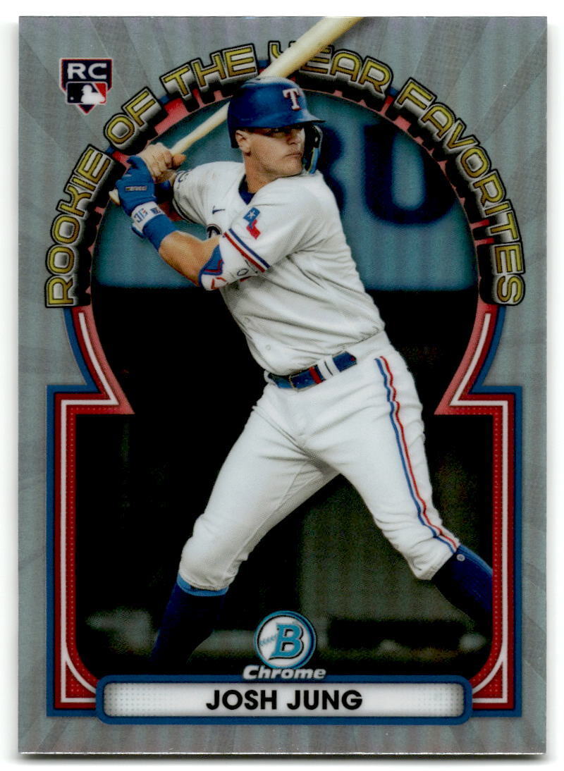 2023 Bowman #ROYF-9 Josh Jung Rookie of the Year Favorites NM