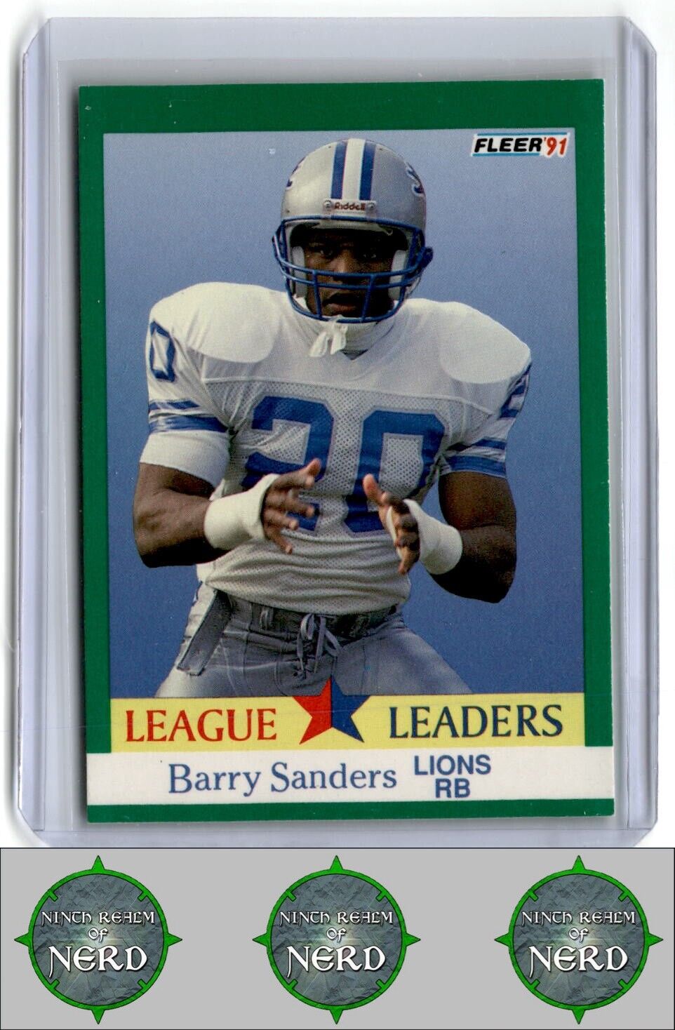 1991 Fleer #415 Barry Sanders