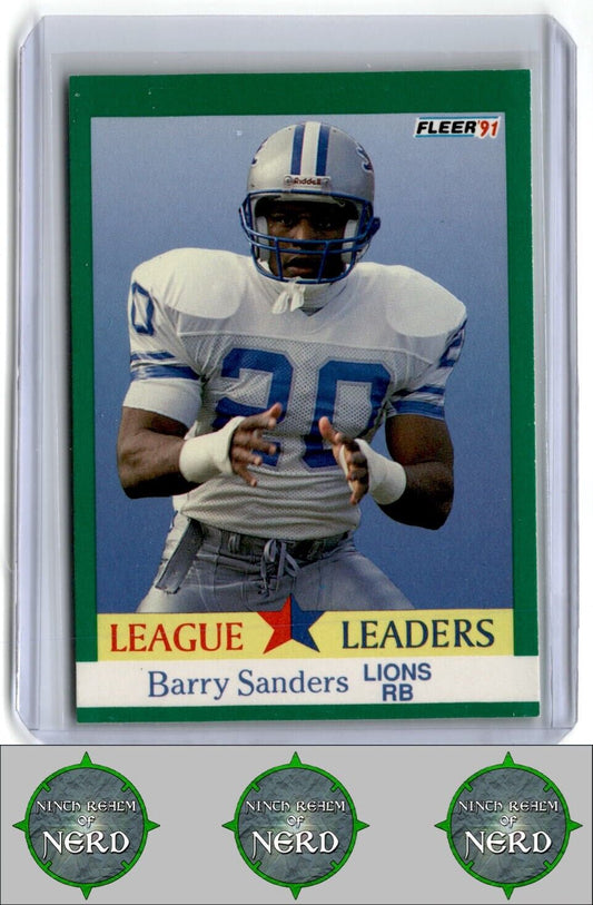 1991 Fleer #415 Barry Sanders