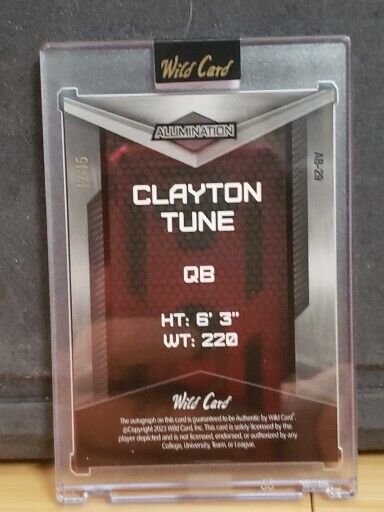 2023 Wild Card Allumination Clayton Tune Auto /15 Sp