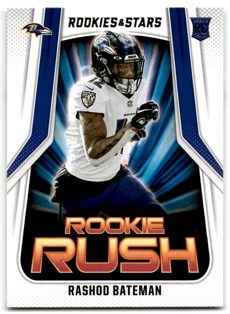 2021 Panini Rookies & Stars #RR-10 Rashod Bateman Rookie Rush NM