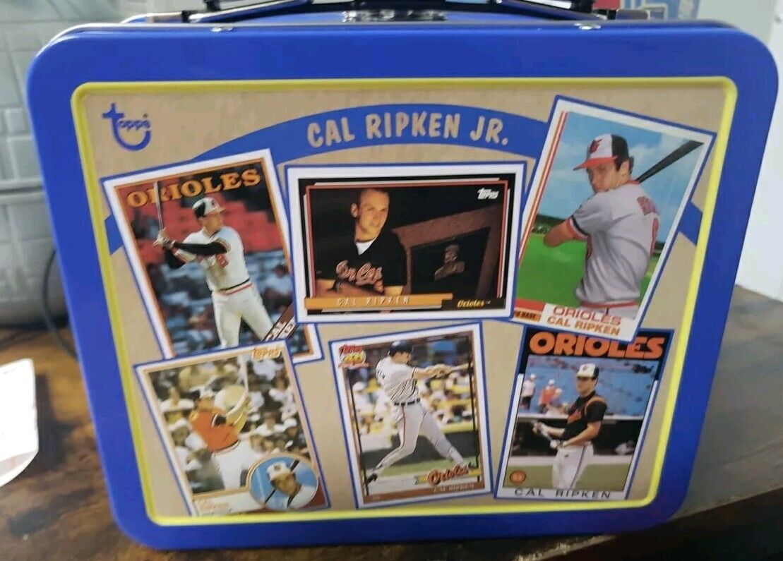 2024 Topps Archives Baseball CAL RIPKEN JR Lunchbox Collectible Tin Orioles