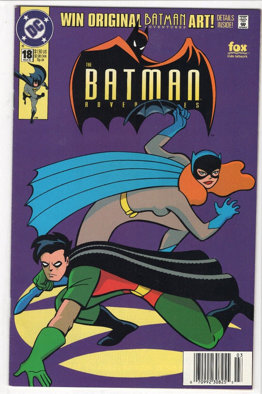 THE BATMAN ADVENTURES #18 (MAR 1994 DC) NEW BAG & BOARD