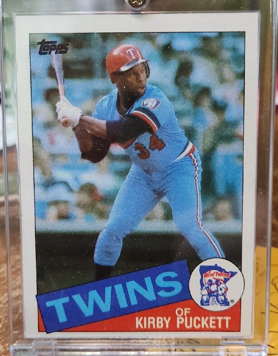 1985 Topps #536 Kirby Puckett Rookie Card RC Minnesota Twins HOF