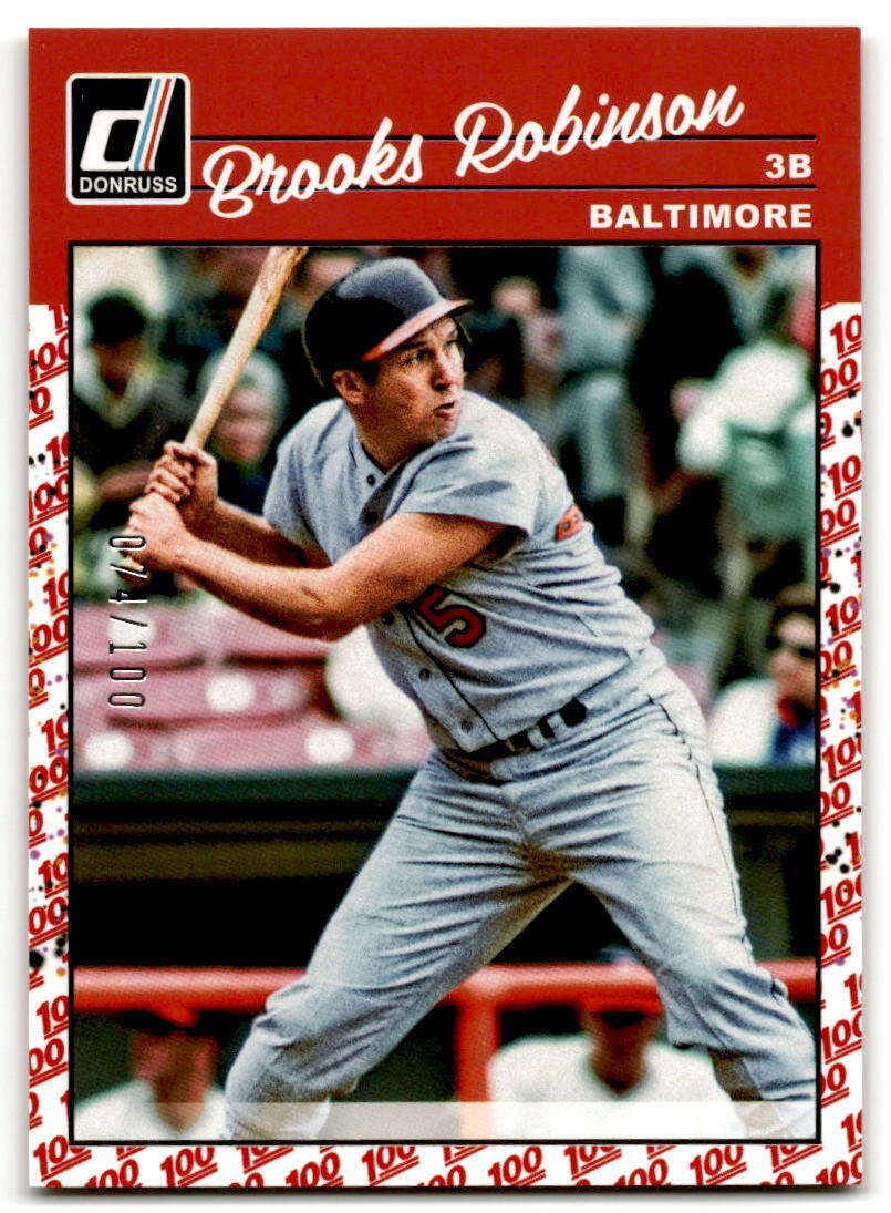 2023 Donruss #257 Brooks Robinson One Hundred NM