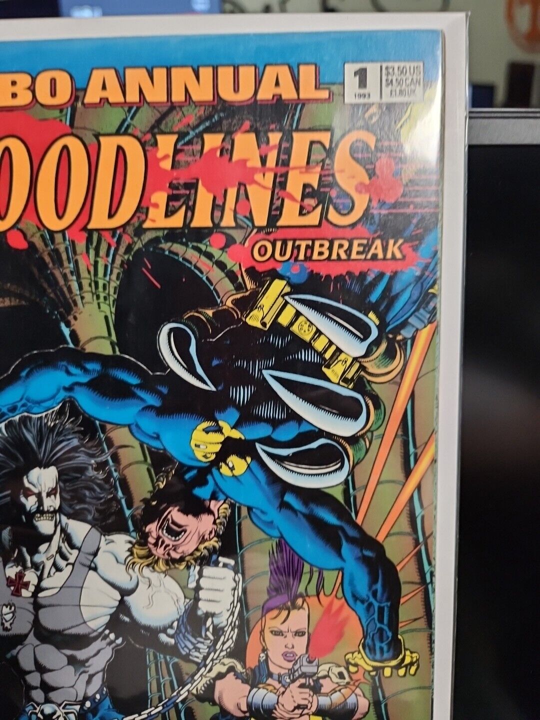 Lobo Annual Bloodlines Outbreak #1 (1993) DC Comics