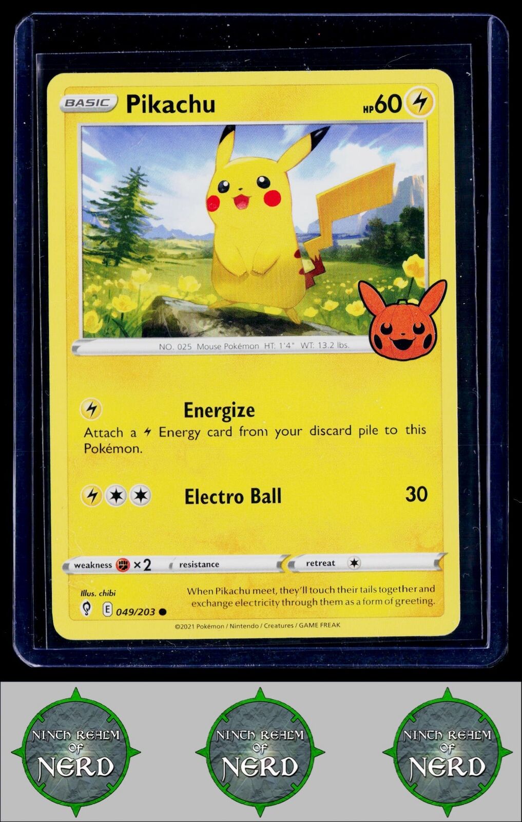 Pikachu Trick or Trade BOOster #049/203 Promo