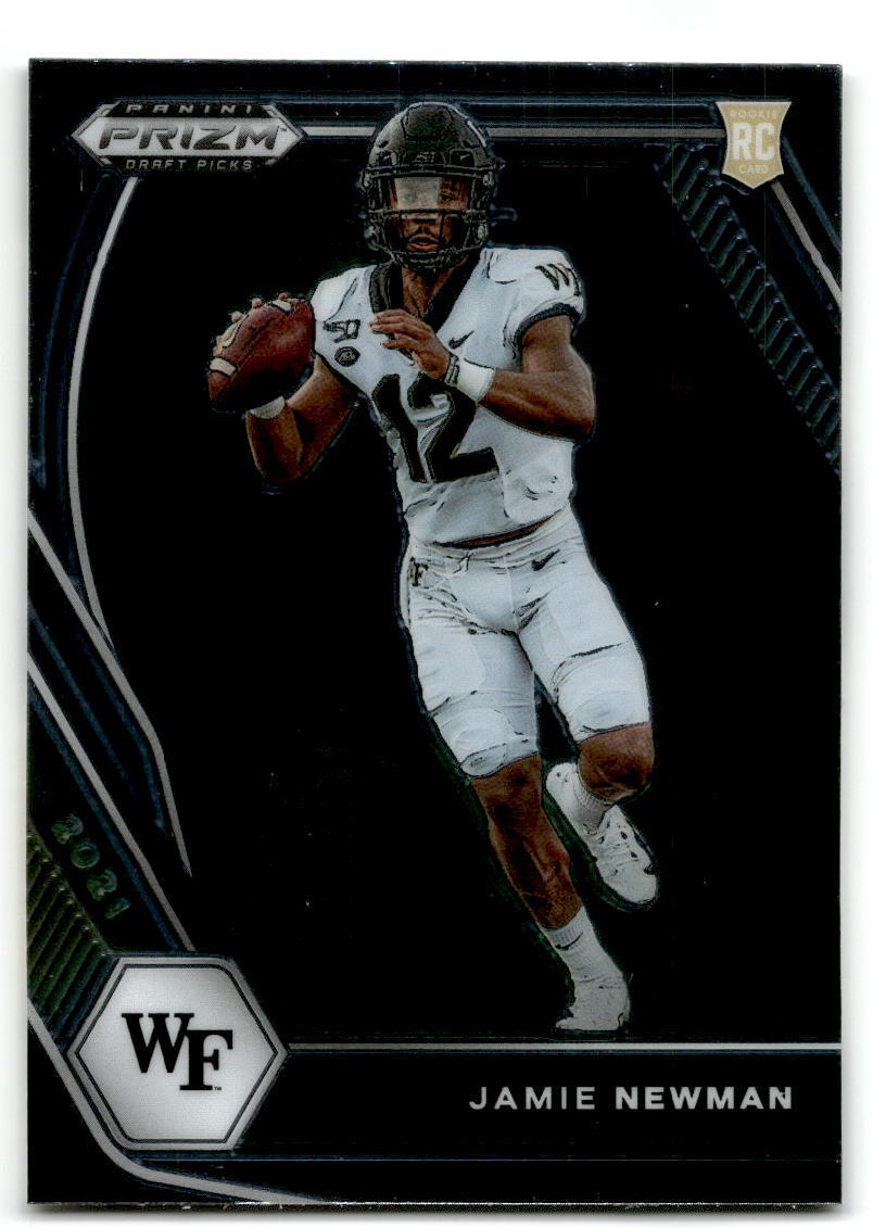 2021 Panini Prizm Draft Picks Collegiate #135 Jamie Newman NM