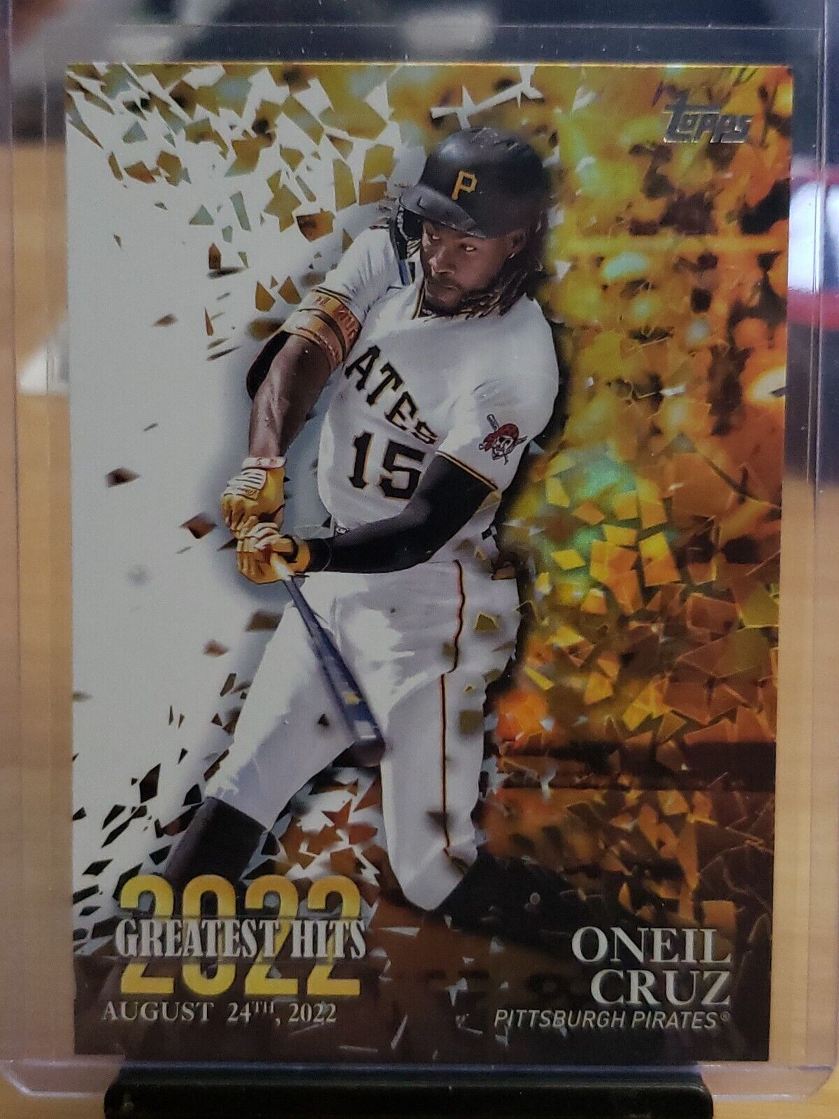 2023 Topps Series 1 2022 Greatest Hits Oneil Cruz insert 22GH-6 Pirates