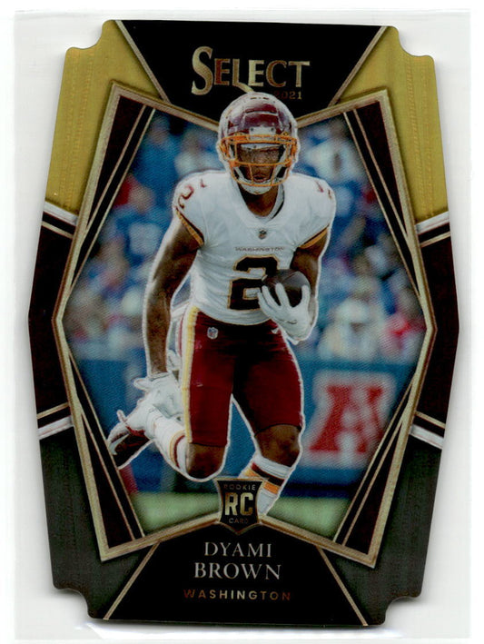 2021 Panini Select #167 Dyami Brown NM