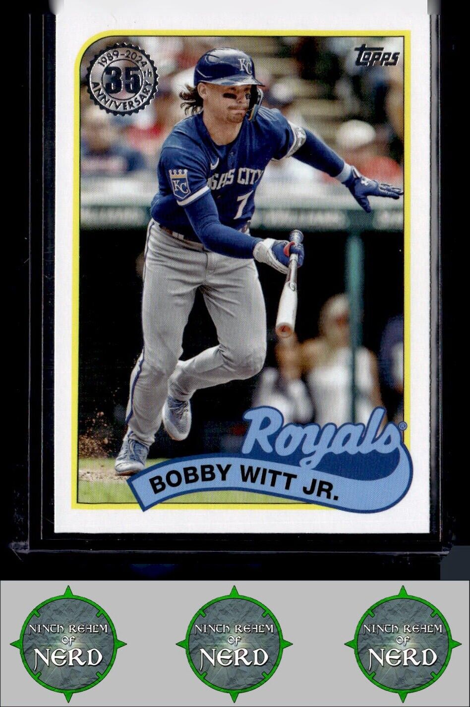 2024 Topps #89B-59 Bobby Witt Jr. 1989 35th Anniversary (Series One)