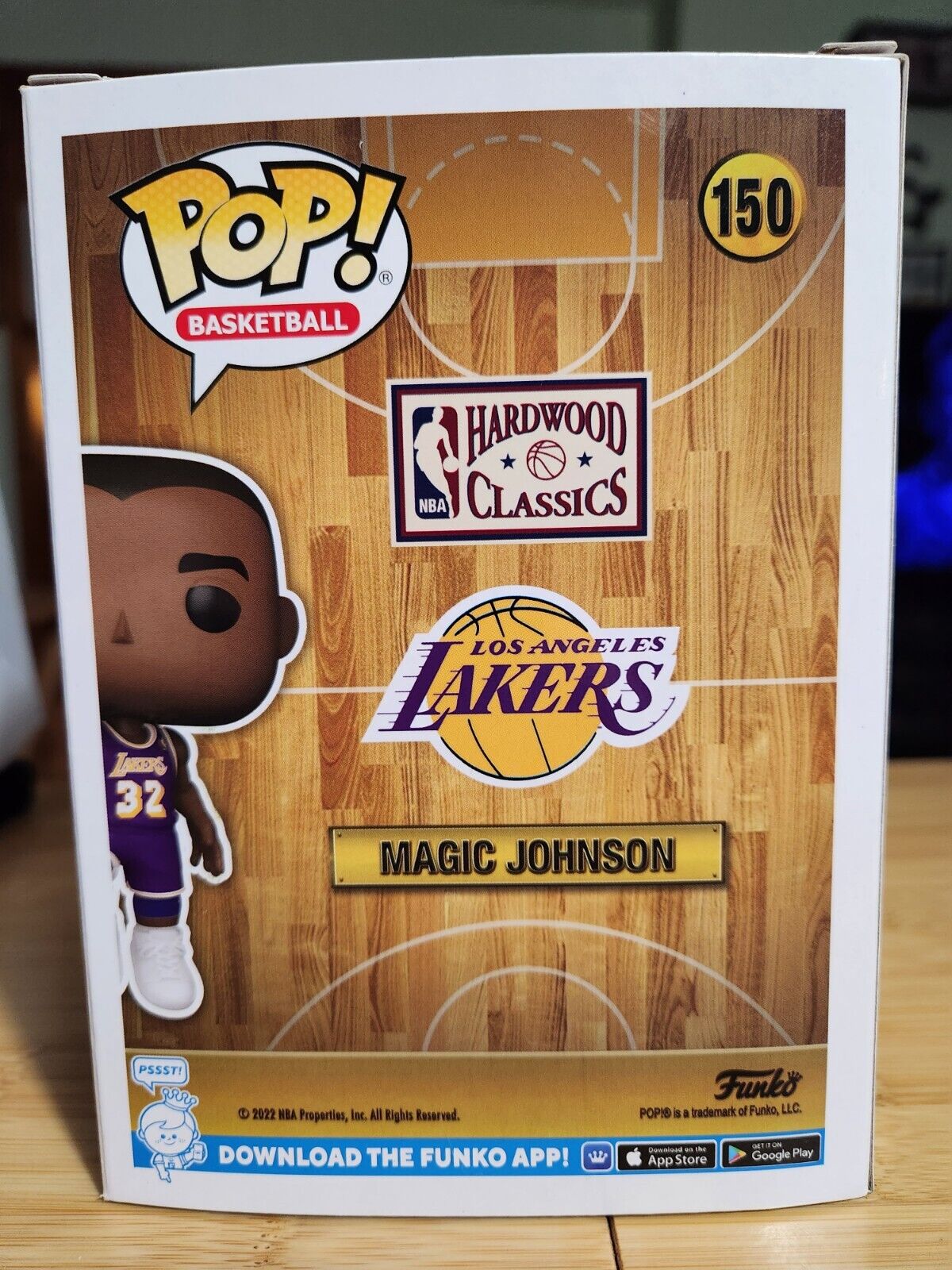 Funko Pop! NBA Lakers Legends Magic Johnson #150 Funko-Shop Exclusive *IN HAND*