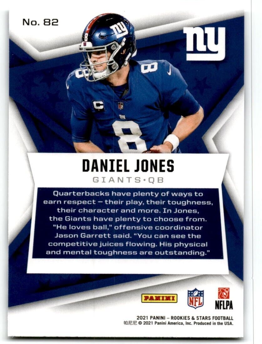 2021 Panini Rookies & Stars #82 Daniel Jones NM