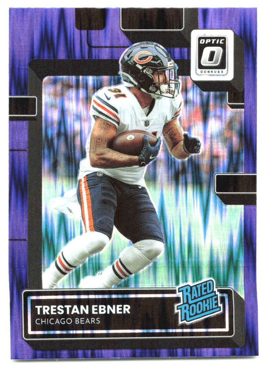 2022 Donruss Optic #286 Trestan Ebner PURPLE SHOCK NM