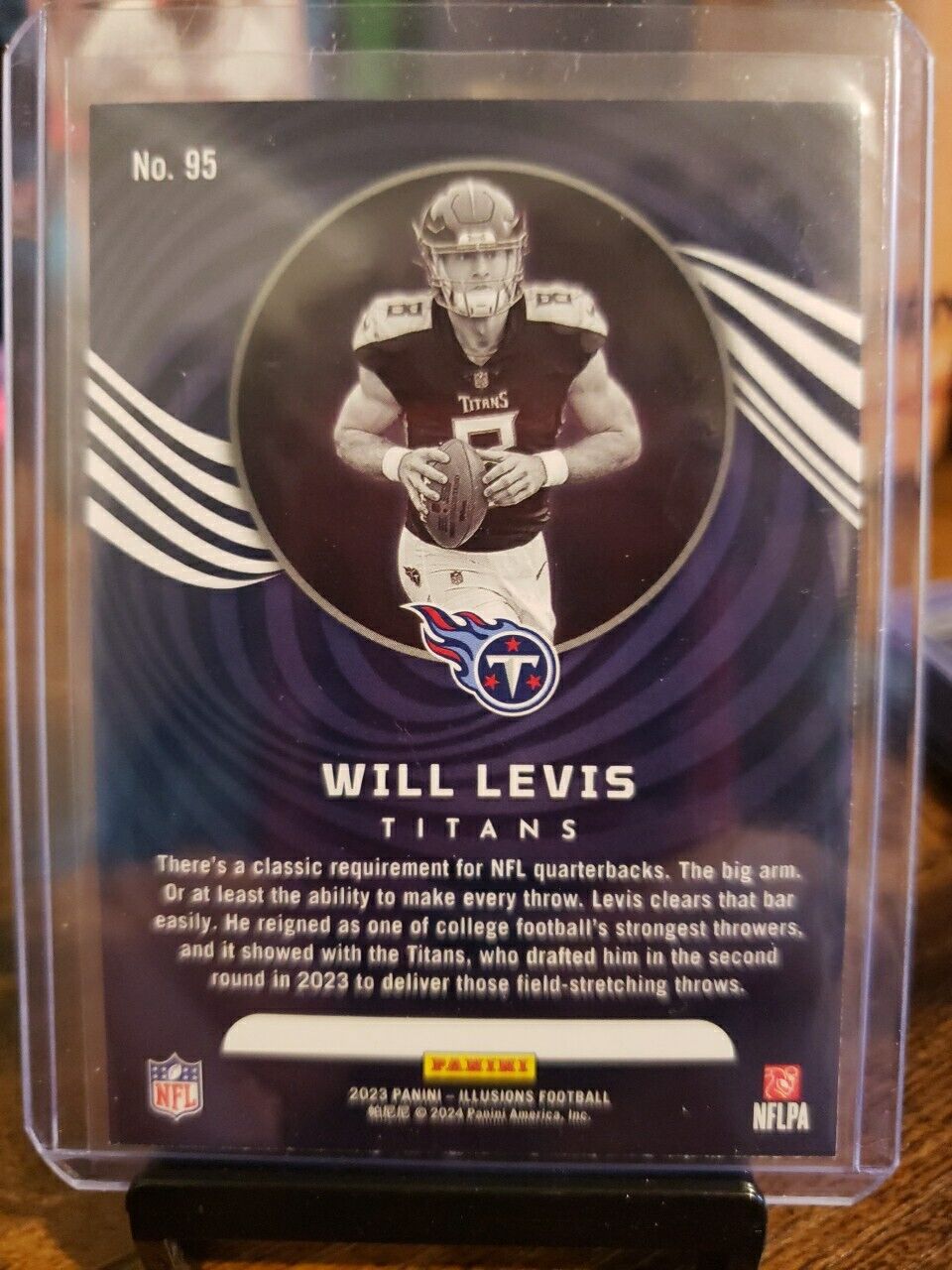 2023 Panini Illusions RC #95 Will Levis Titans Rookie