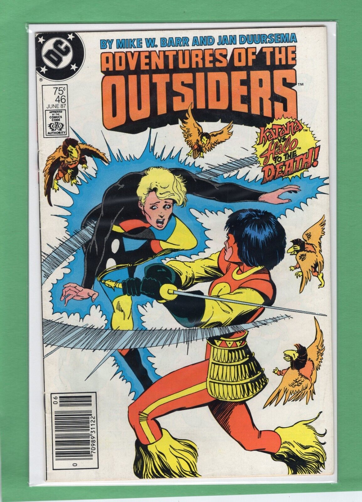 Adventures of the Outsiders #46 (1987)