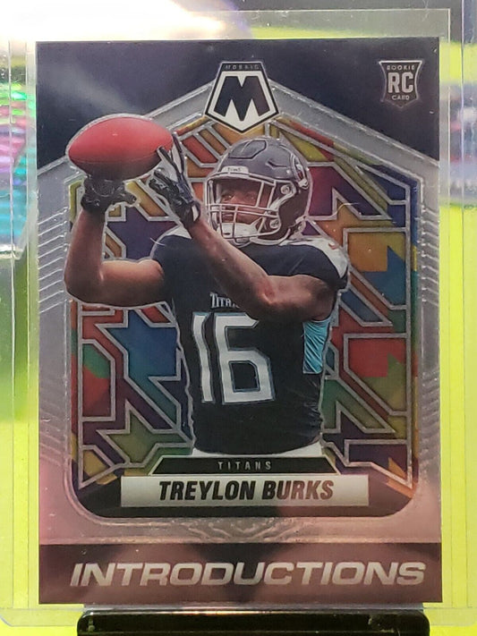 2022 Treylon Burks Panini Mosaic Introductions Insert #I-9 - Tennessee Titans 🔥