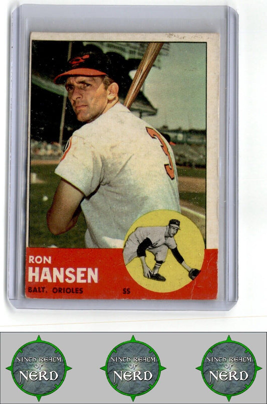 1963 Topps #88 Ron Hansen