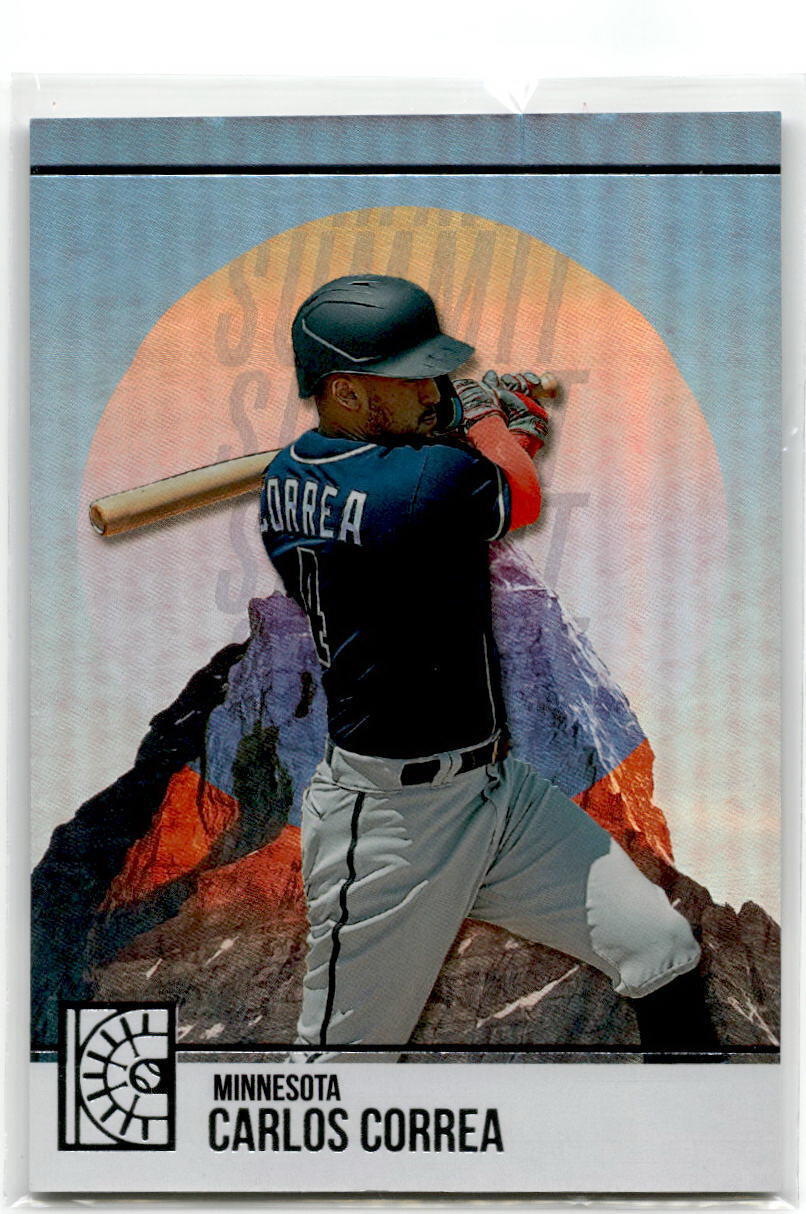 2022 Panini Capstone #S-11 Carlos Correa Summit NM