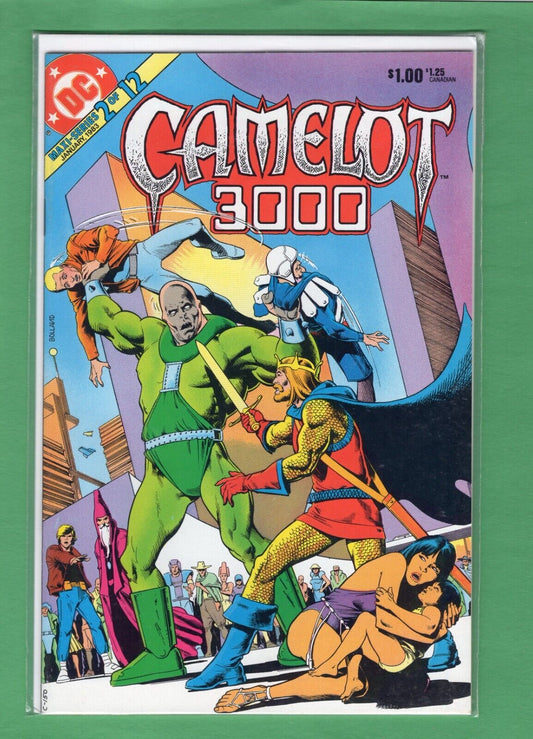 Camelot 3000 #2 1983 DC Comics Brian Bolland Cover 