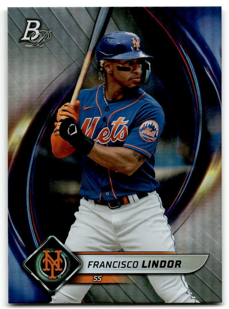 2022 Bowman Platinum #9 Francisco Lindor NM