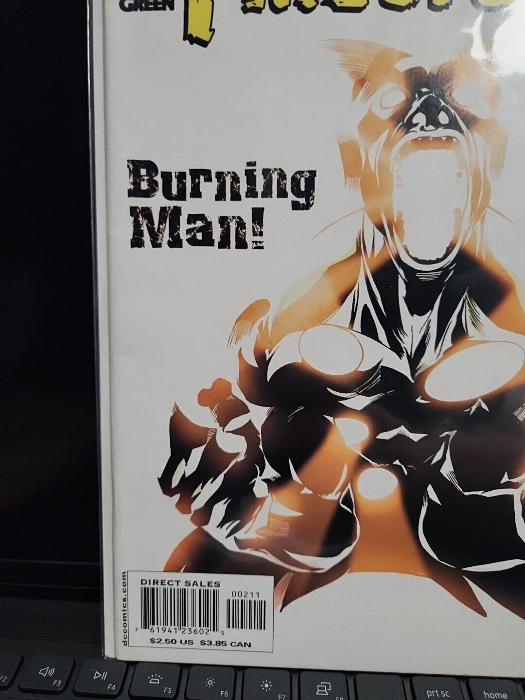 Firestorm #2 NM- Burning Man Jolley Cross Green (2004 DC Comics)