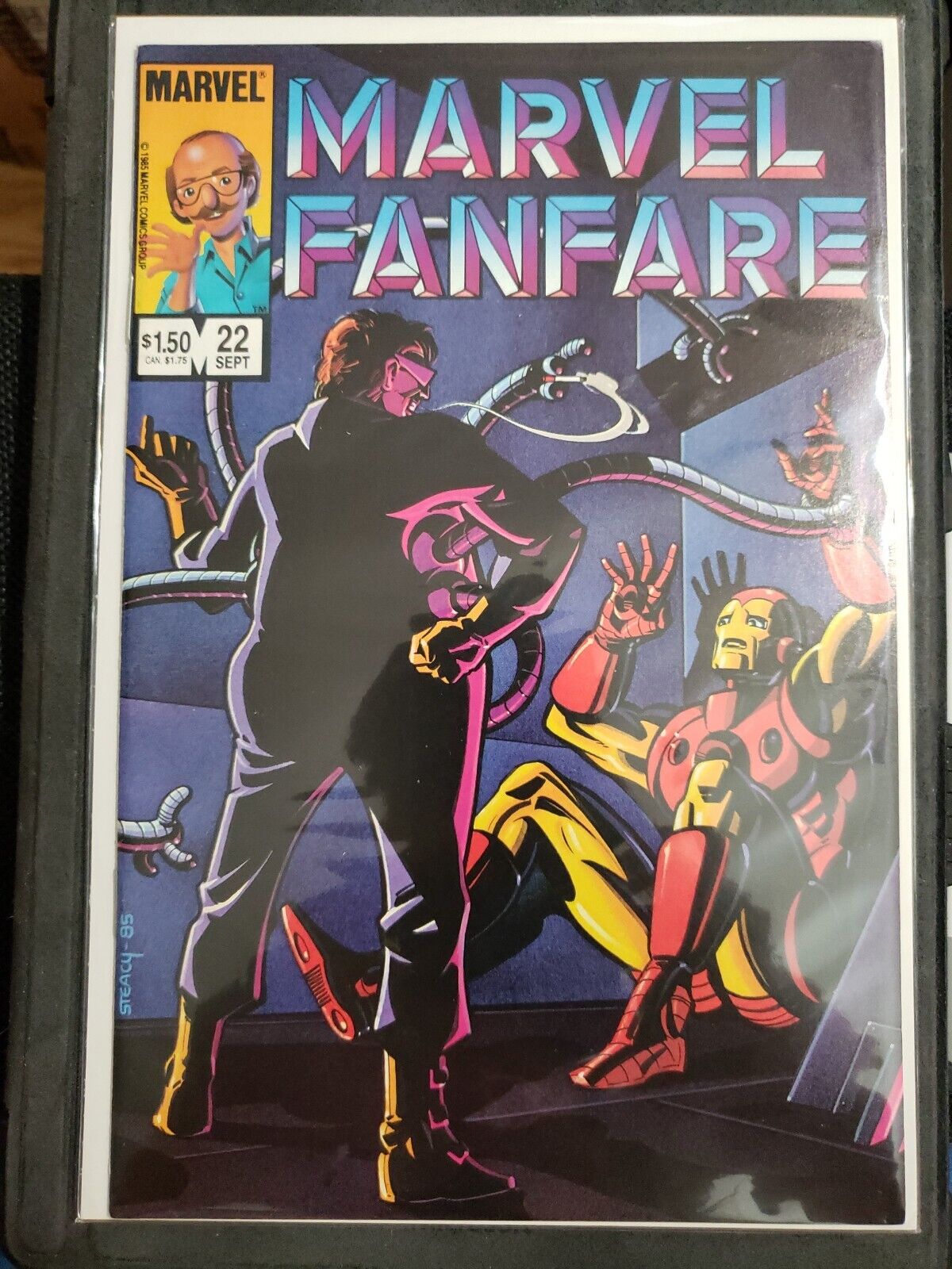 Marvel Fanfare #22  Marvel Comics 1985 Iron Man