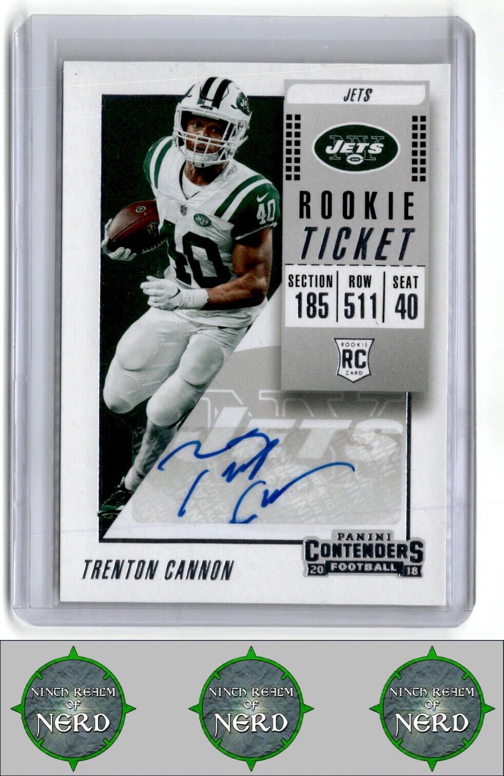 2018 Panini Contenders #269 Trenton Cannon