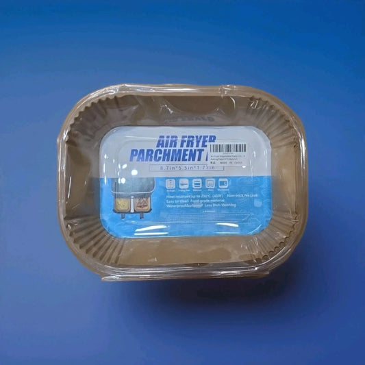 100 Air Fryer Disposable Paper Liner Non-stick Baking Oil-proof Liners Square