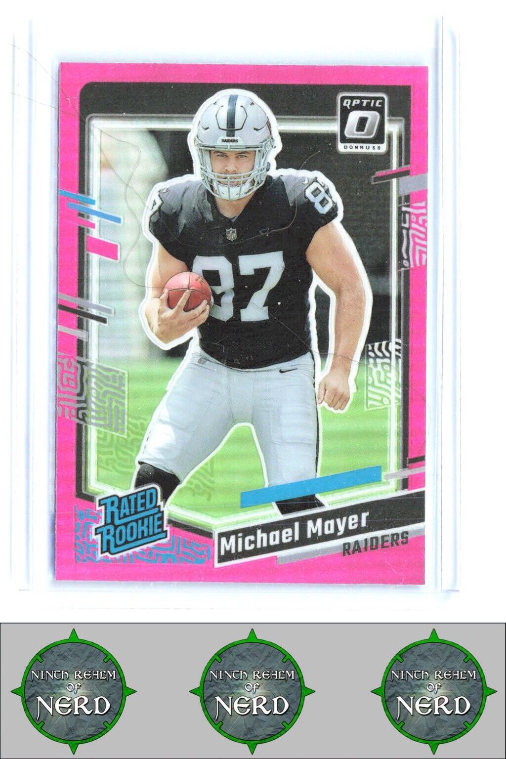 2023 Donruss #361 Michael Mayer Optic Rated Rookie Preview Pink