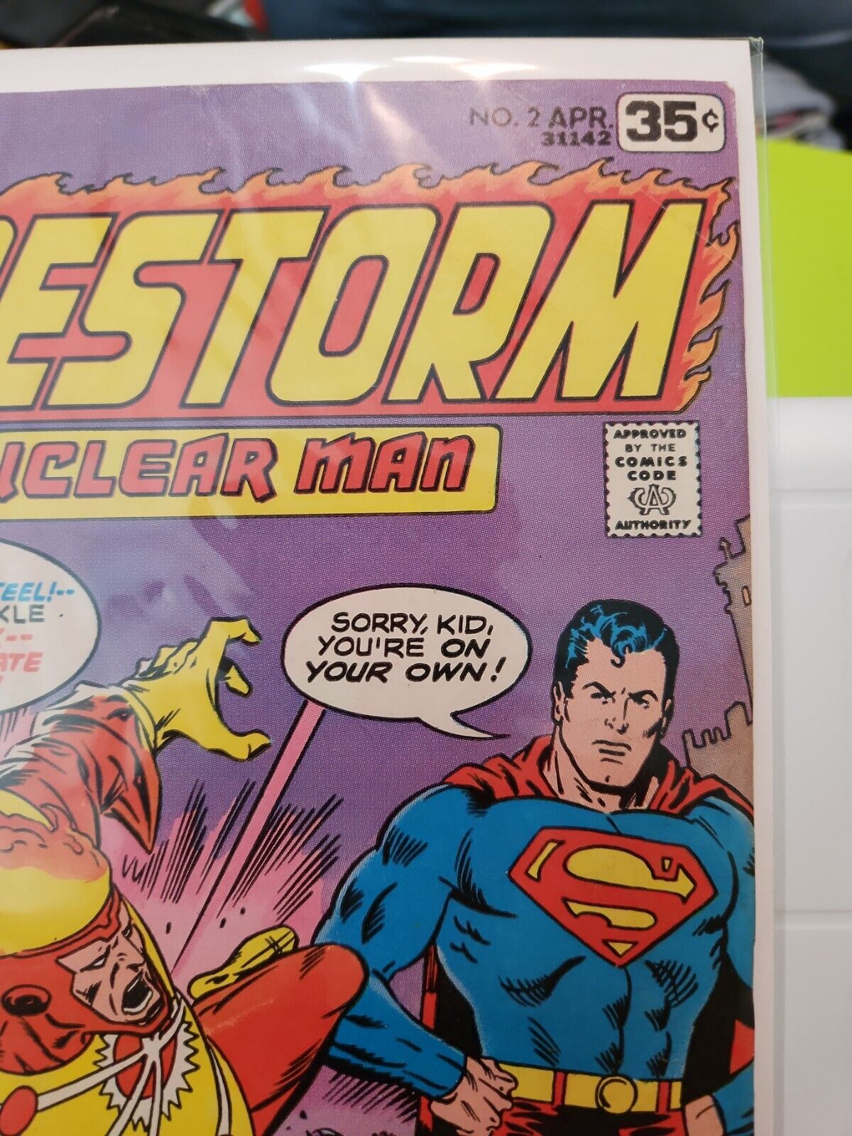 FIRESTORM the NUCLEAR MAN #2 comic book by DC Comics - 1978