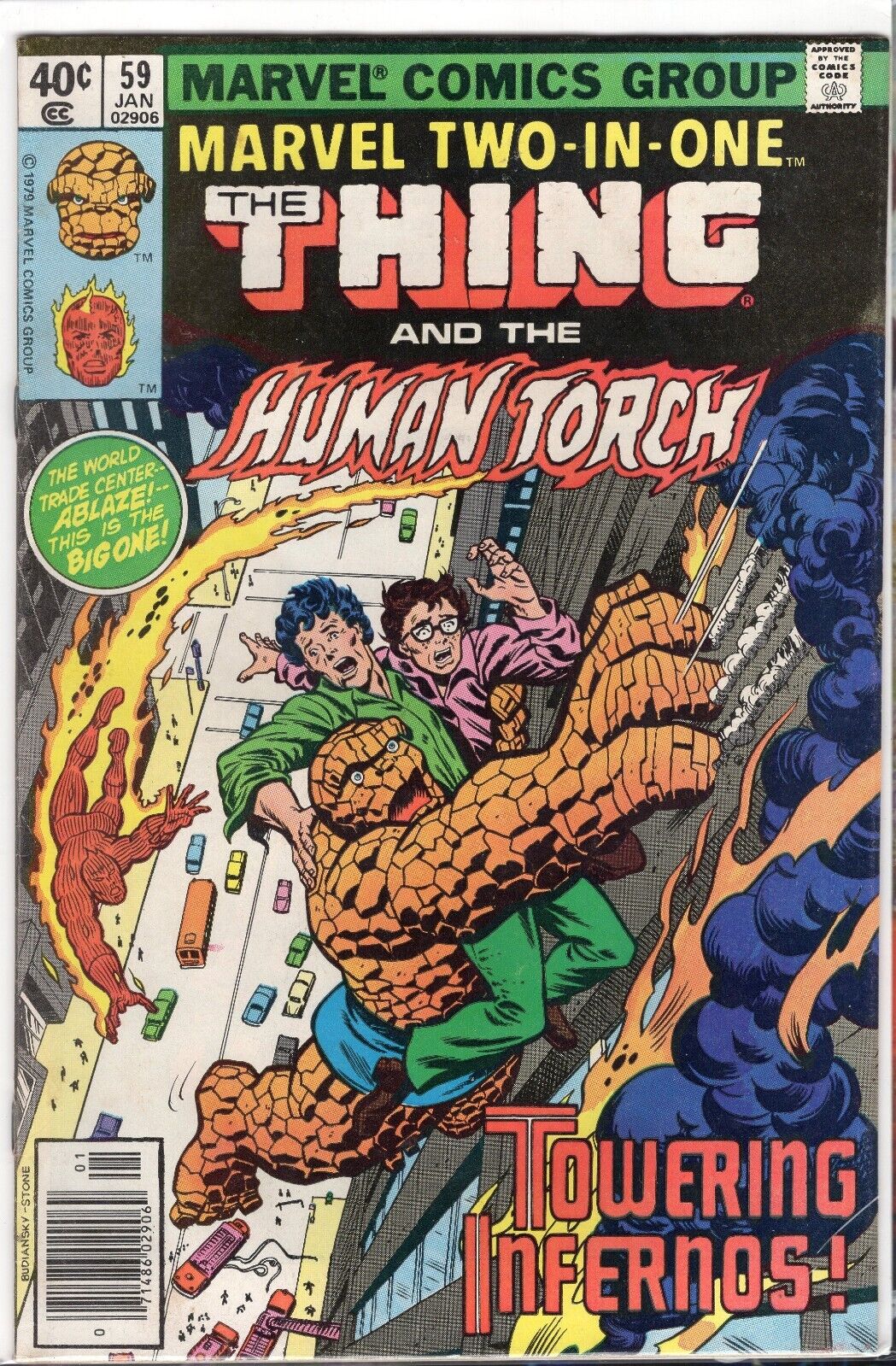 Marvel Two-in-One (1974) #59 1st printing VFN-FN