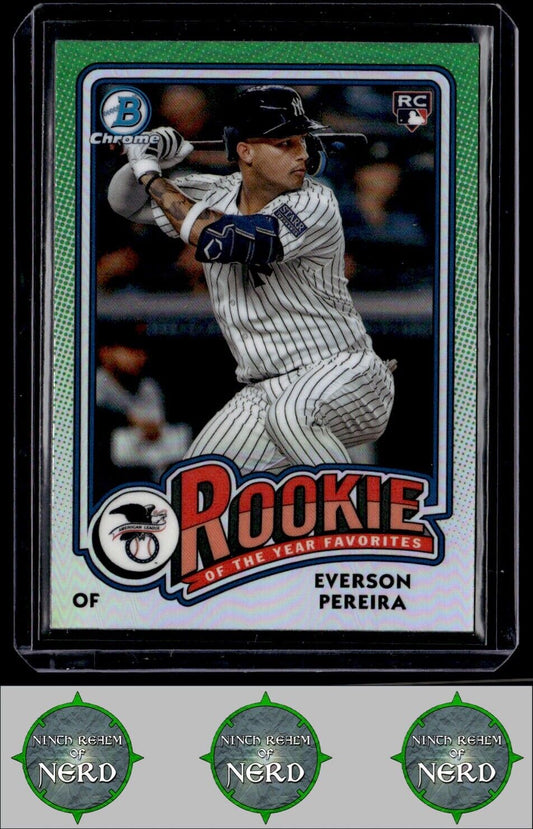 2024 Bowman - Rookie of the Year Favorites #ROY-15 Everson Pereira