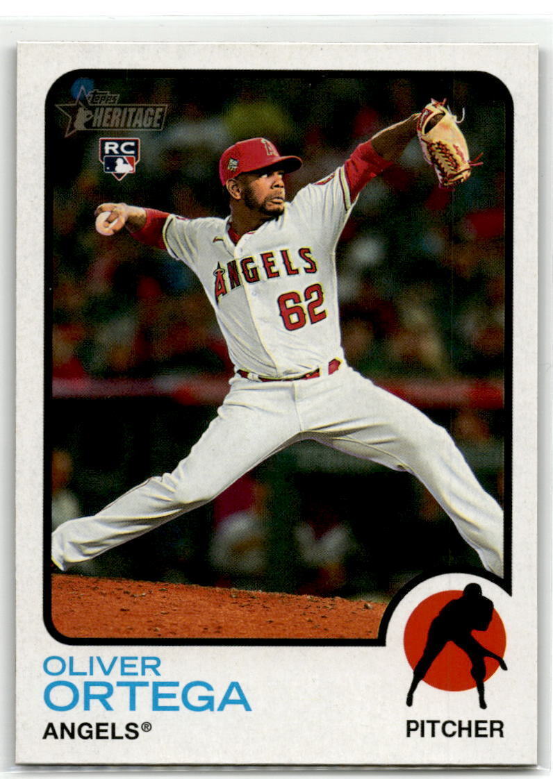 2022 Topps Heritage #714 Oliver Ortega NM