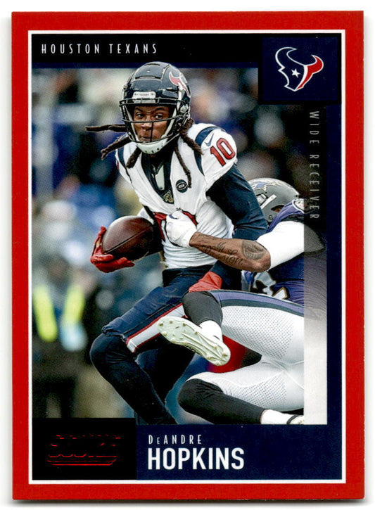 2020 Score #83 DeAndre Hopkins Red NM