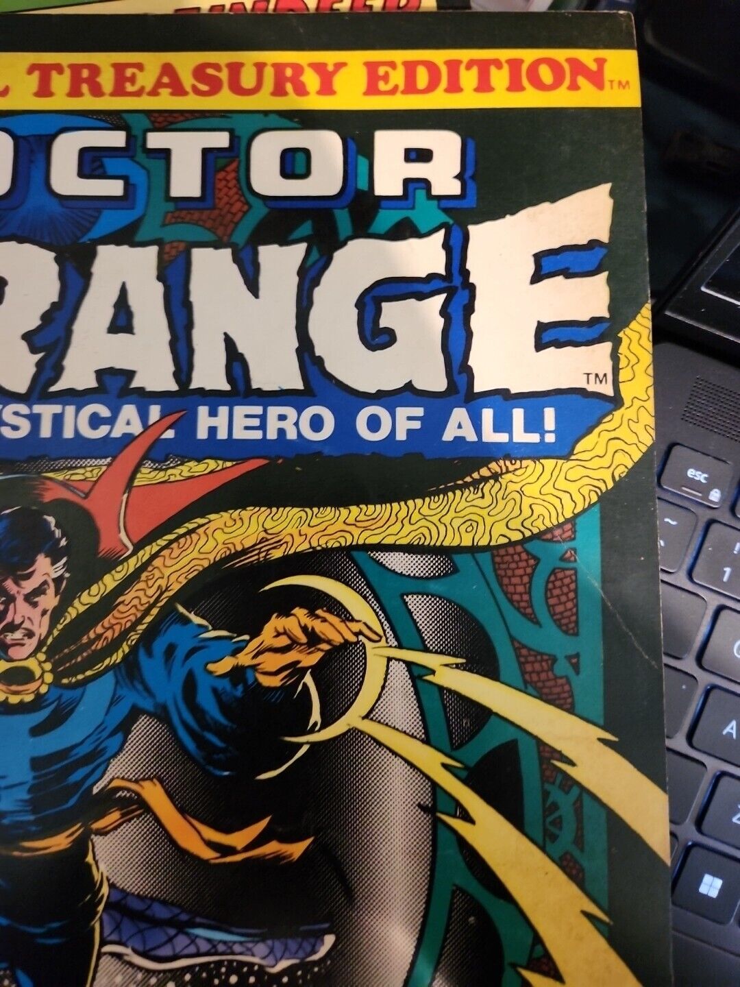 MARVEL TREASURY EDITION: DOCTOR STRANGE #6  1975  100 pages.