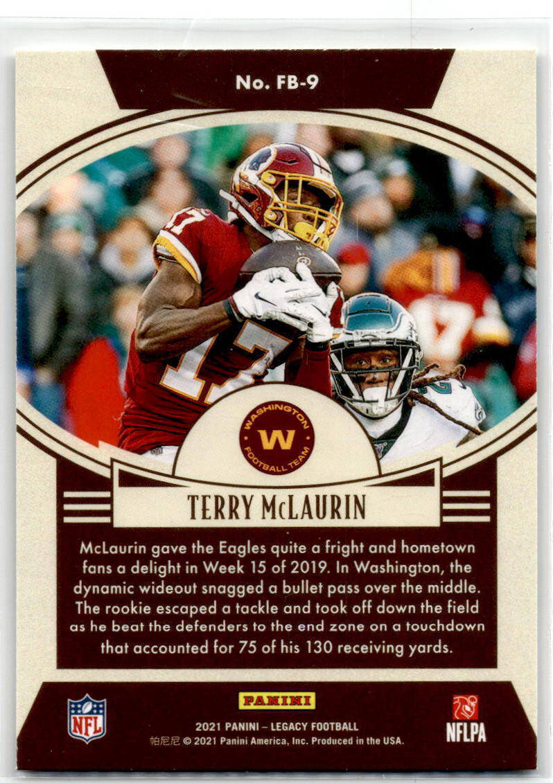 2020 Score #195 Terry McLaurin Red NM