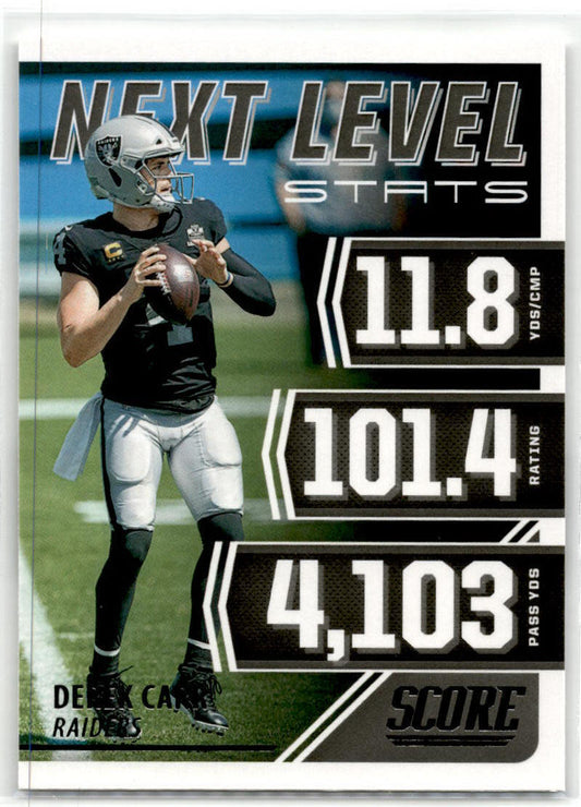 2021 Score #NL5 Derek Carr Next Level Stats NM