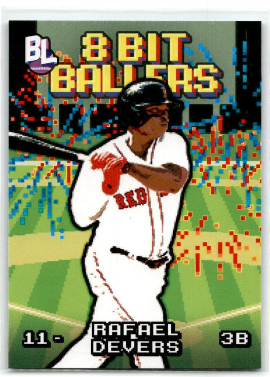 2023 Topps Big League #8B-8 Rafael Devers 8 Bit Ballers NM