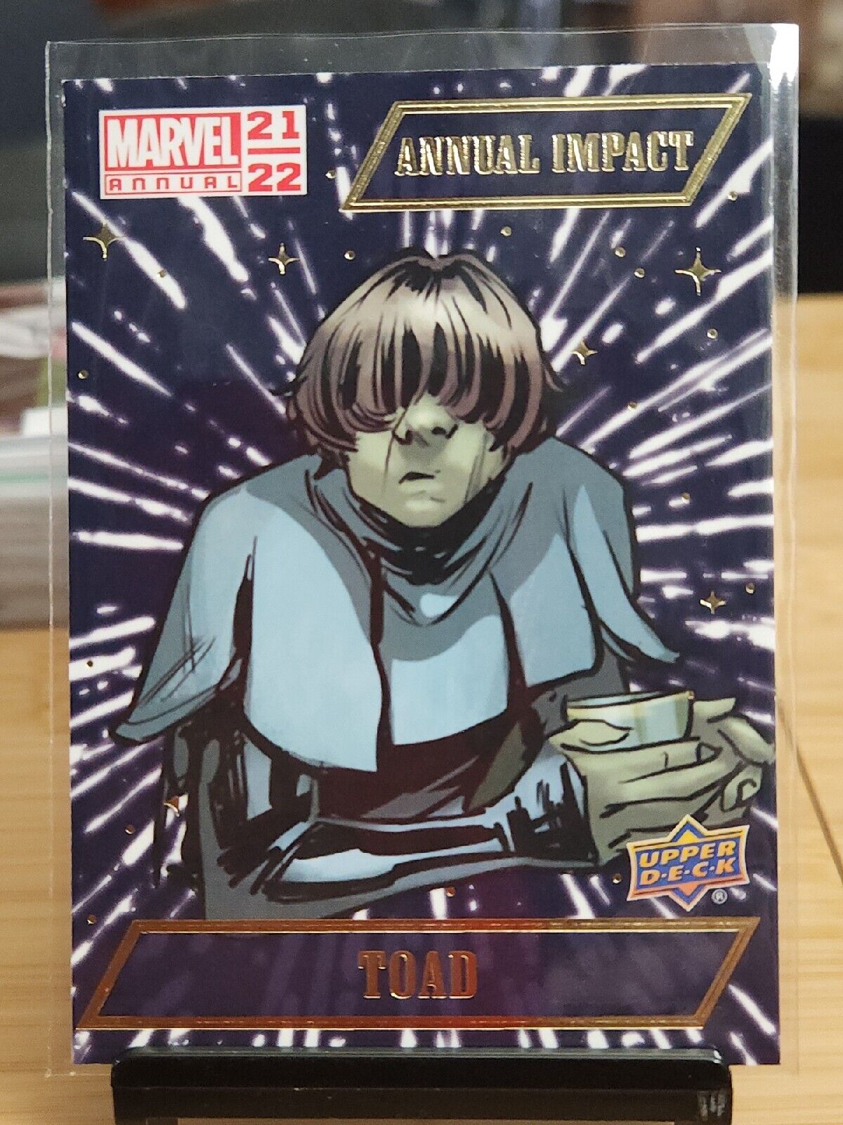 2021-22 Upper Deck Marvel Annual Annual Impact Toad #AI-10 