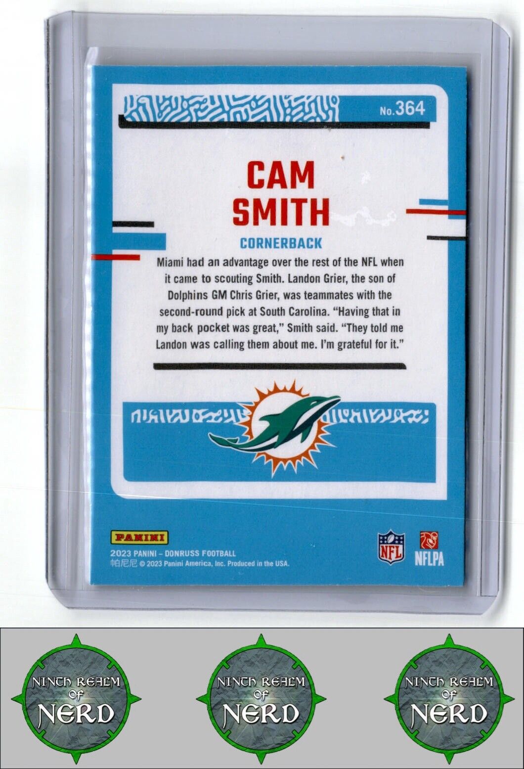 2023 Donruss #364 Cam Smith