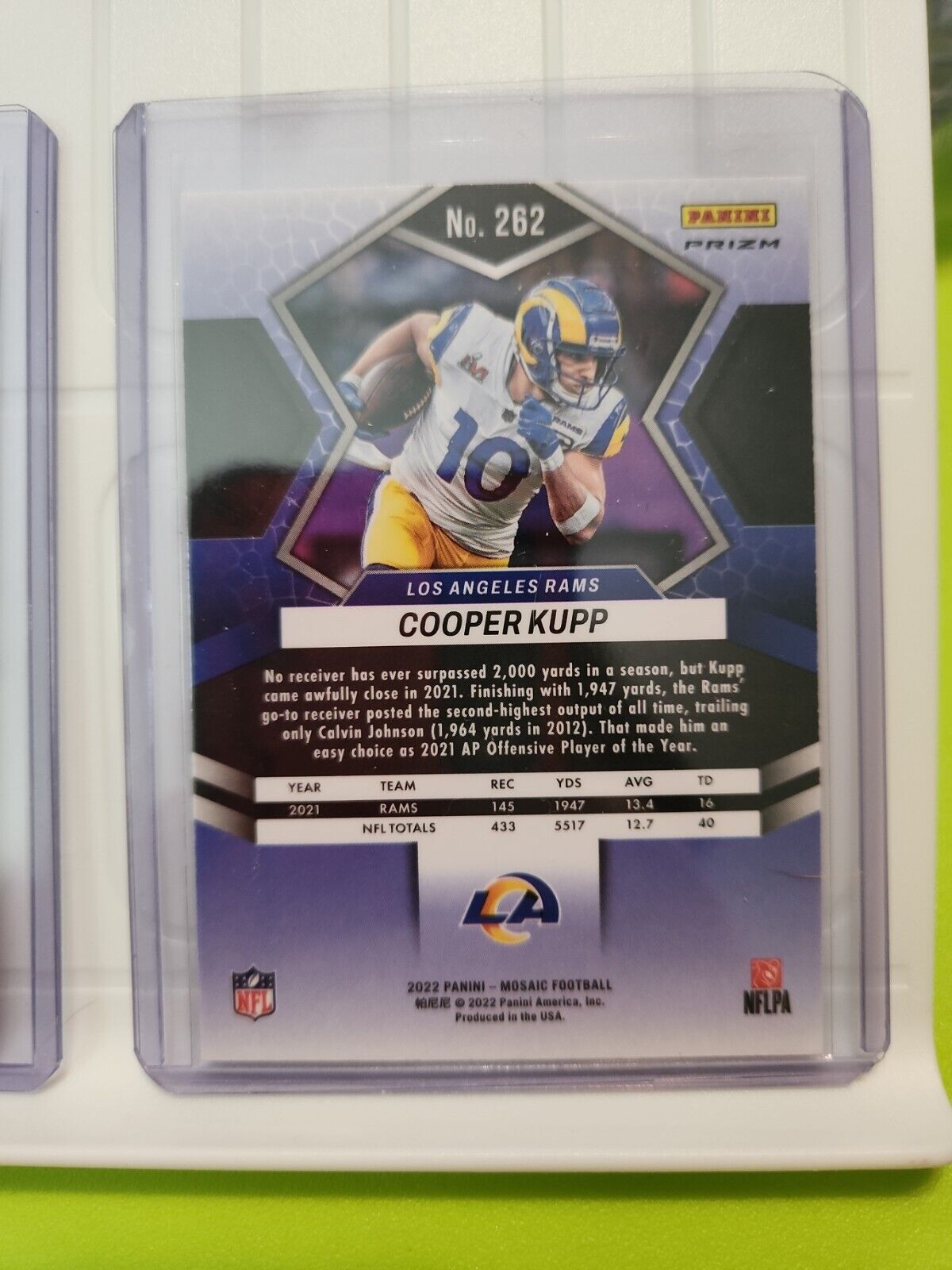 2022 mosaic football Cooper Kupp Lot