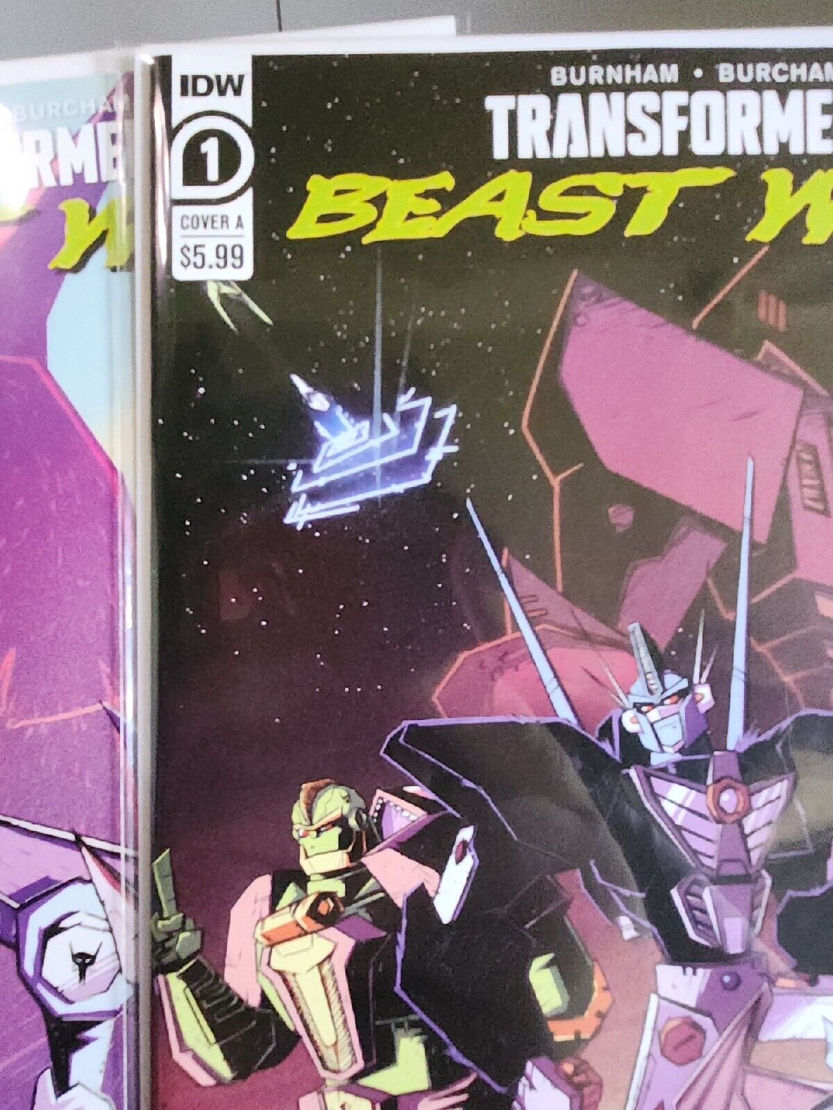 3 2021 IDW Transformers Beast Wars Comics #1-2 W/ #1 Variant Cover 