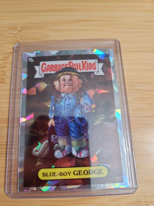 2022 Garbage Pail Kids Chrome Series Atomic Refractor Card Blue Boy GEORGE 178b