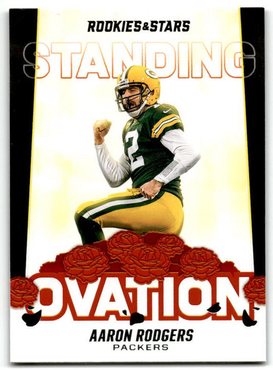 2021 Panini Rookies & Stars #SO-5 Aaron Rodgers Standing Ovation NM