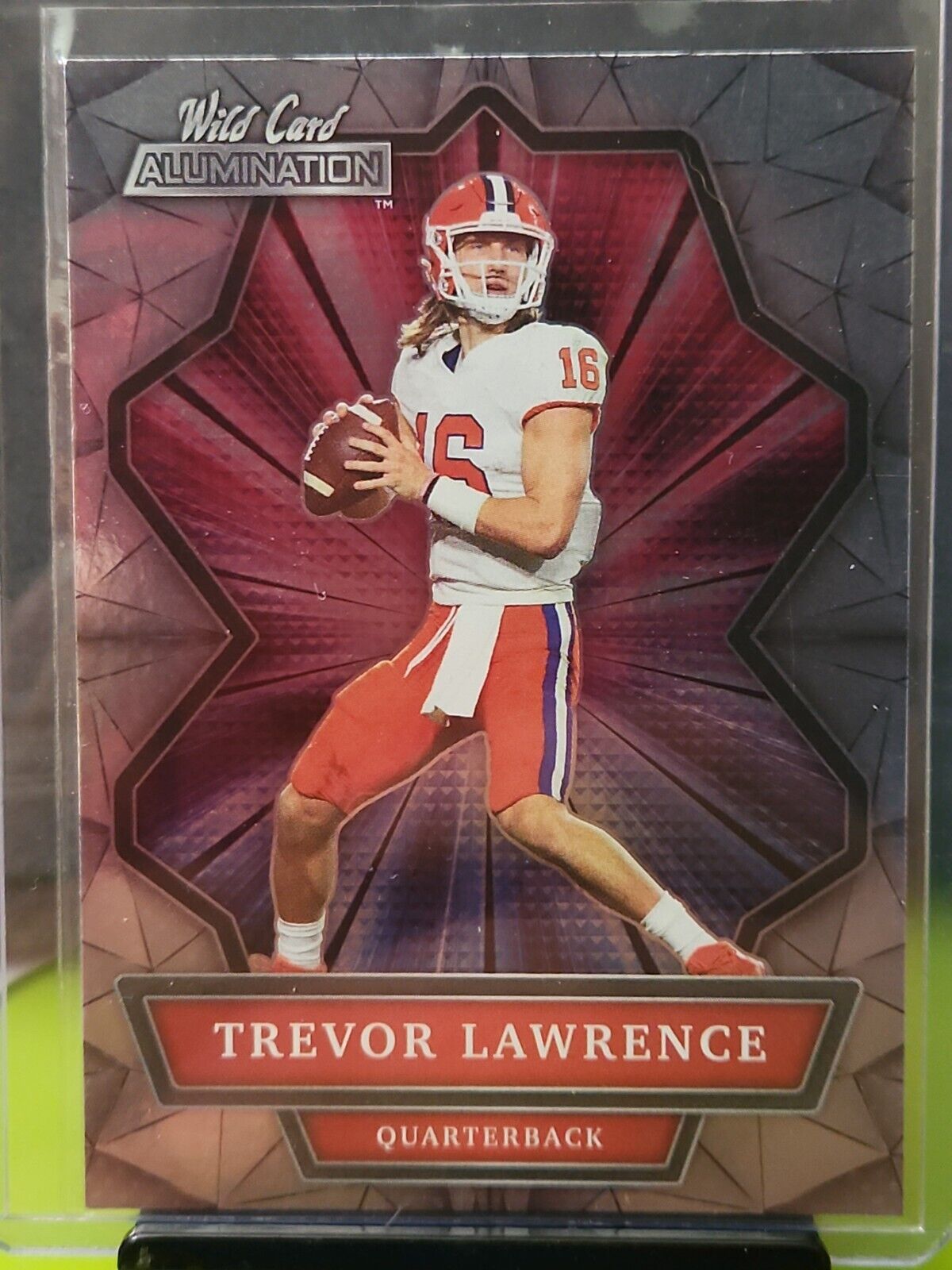 Trevor Lawrence 2021 Wild Card Illumination ABC-1 🔥 🔥 🔥 