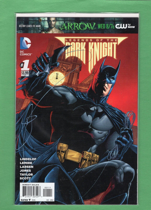 LEGENDS OF THE DARK KNIGHT #1 (DC 2012) BATMAN / 1st Issue Lindelof & Lemire