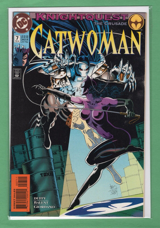 DC Catwoman #7 Knightquest The Crusade 