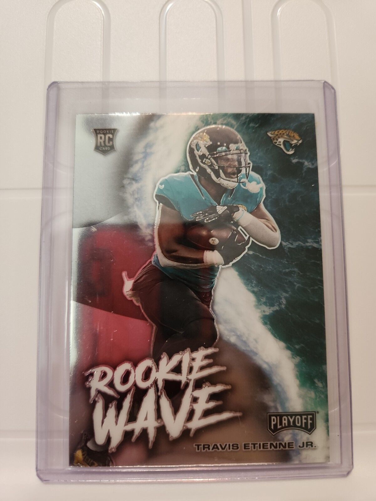 Travis Etienne 2021 Panini Playoff Rookie Wave RC